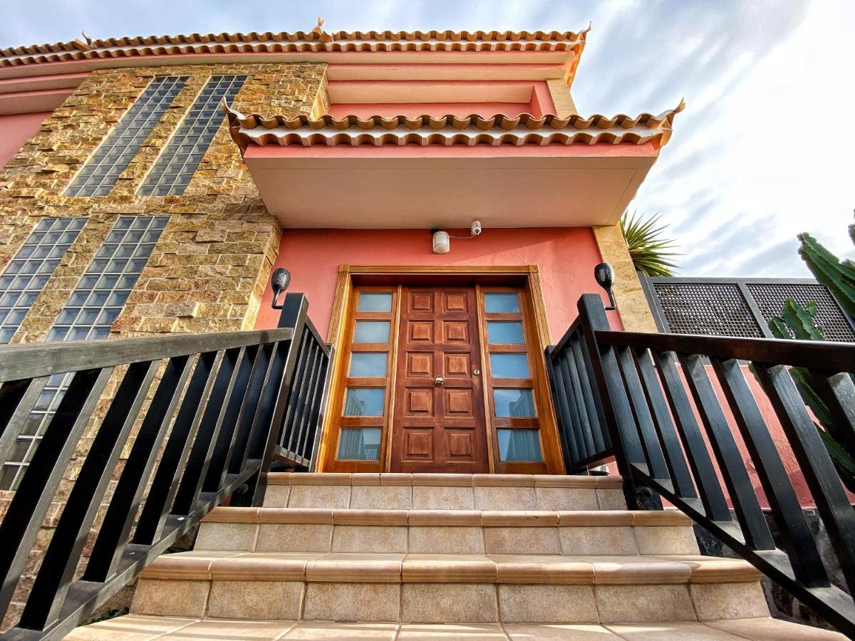 Luxury 5 Star Villa Violetta With Amazing Sea View, Jacuzzi And Heated Pool San Agustín Buitenkant foto