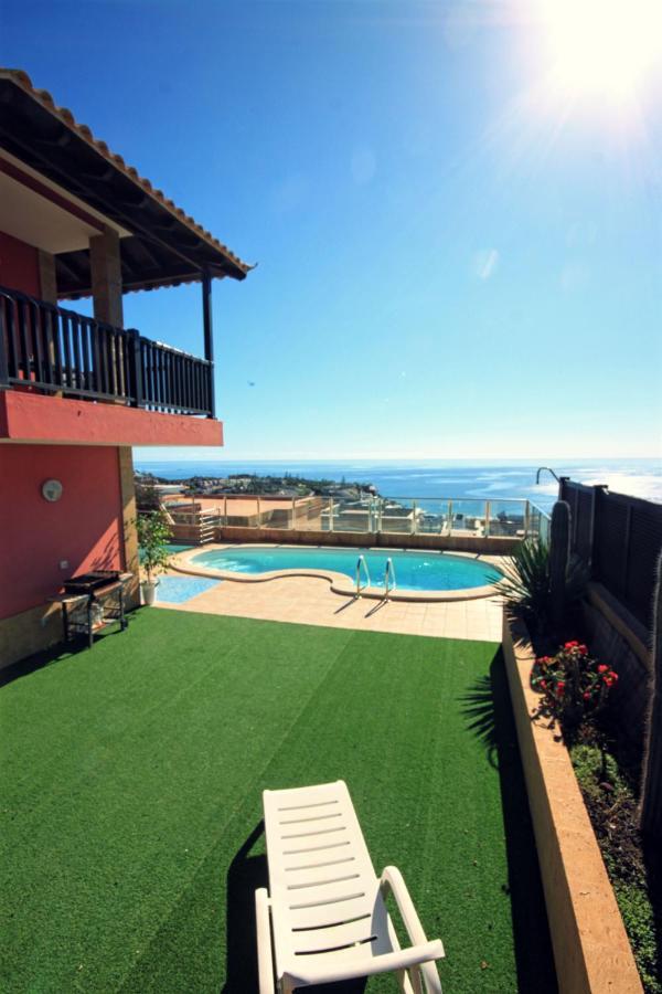 Luxury 5 Star Villa Violetta With Amazing Sea View, Jacuzzi And Heated Pool San Agustín Buitenkant foto