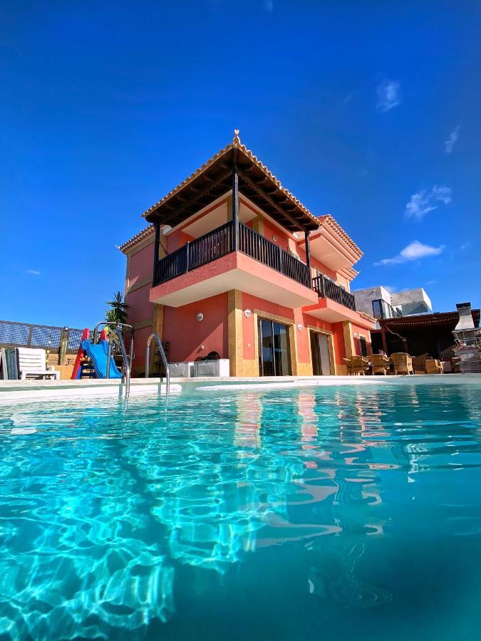 Luxury 5 Star Villa Violetta With Amazing Sea View, Jacuzzi And Heated Pool San Agustín Buitenkant foto
